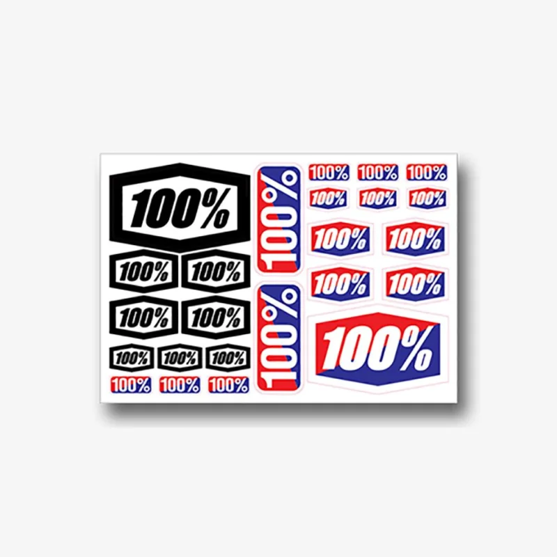 100%, DECAL SHEET NEW 8 x 5 1/2 Billigare
