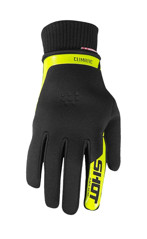 Lågt pris CROSSHANDSKAR SHOT Climatic 2.0 Svart/Neon Gul