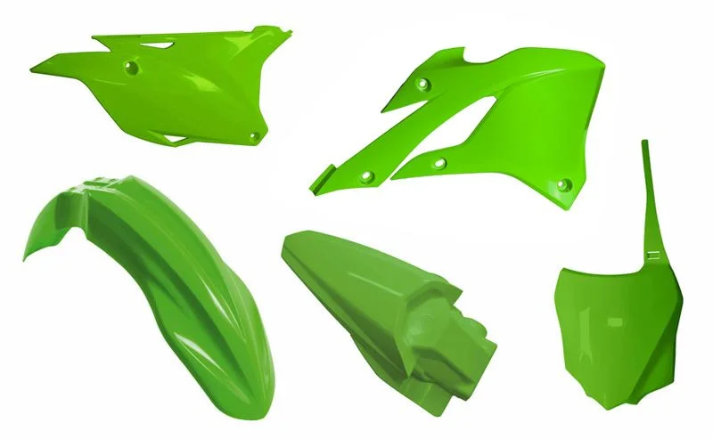 Rtech, Plastkit, O.E.M GRÖN, Kawasaki 22-26 KX85 Populärt val