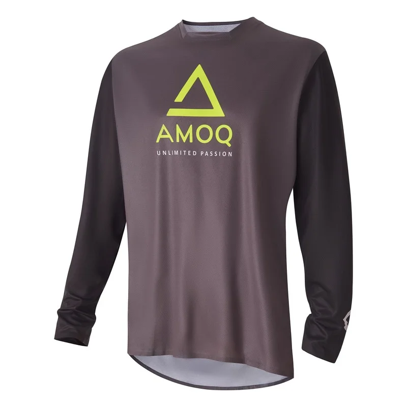 Fri frakt Crosströja AMOQ Ascent Comp Grå/Svart/HiVis
