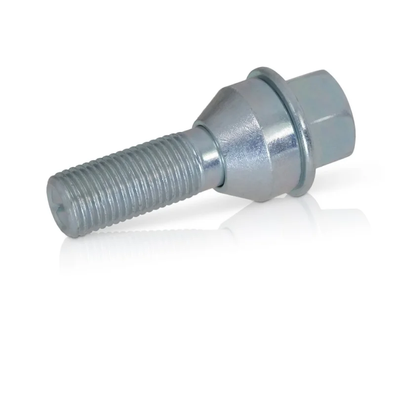 Begränsat antal Hjulbult 34mm (förlängd) Silver M14x1,5 60° (konisk) (lös kona)