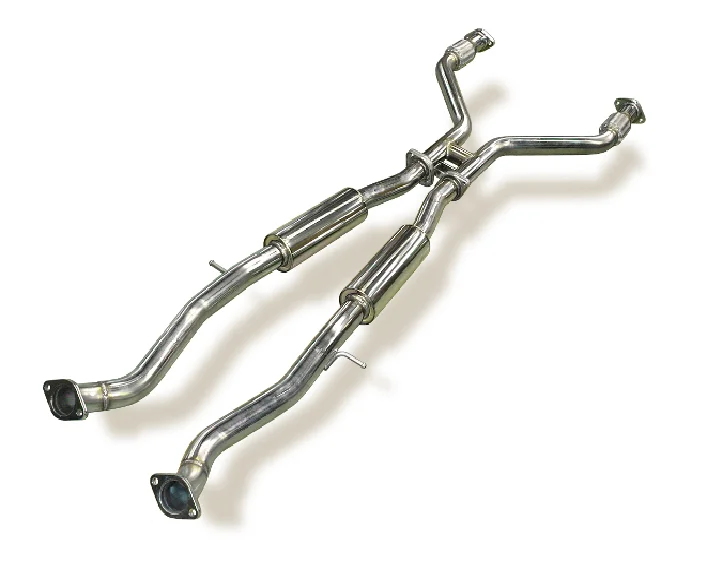 HKS centerpipe R35 GT-R med silencer Rea