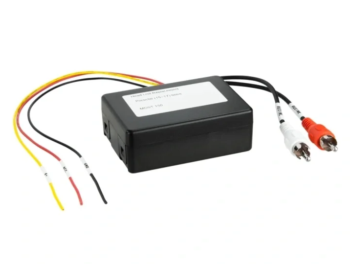 Säker betalning Aktiv system-adapter Porsche PCM4.0 MOST>RCA