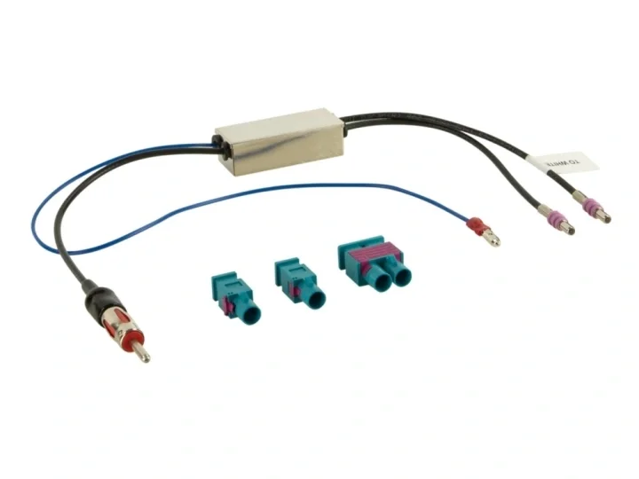 Antennaadapter Fakra till DIN, 12V phantom Säker betalning