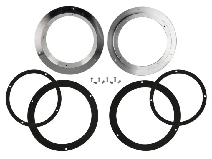 Högtalaradapter Ø200mm till Ø165mm, aluminium Begränsat antal