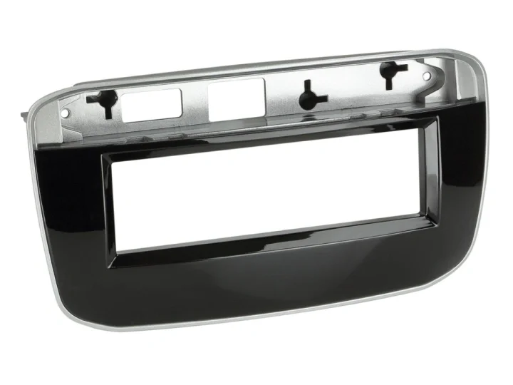 I lager Monteringsram 1-DIN Fiat Punto/EVO, piano black