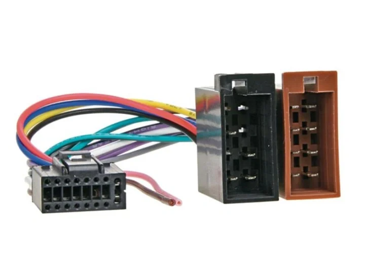 ISO kabel JVC 16 pin Rabatter