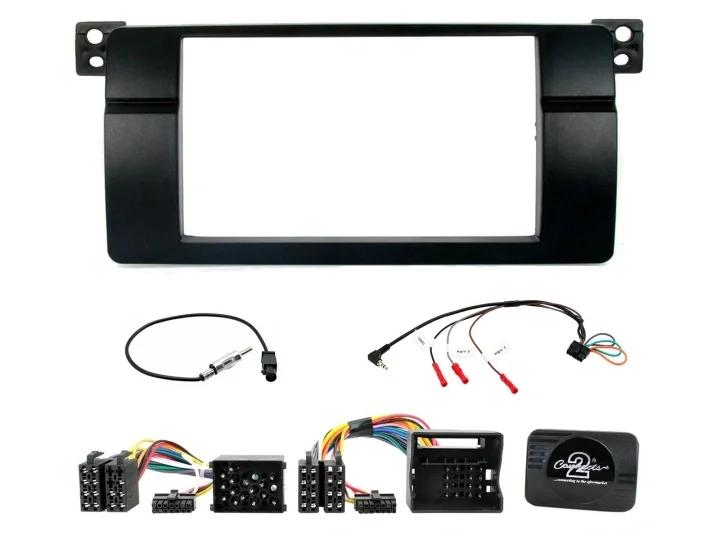 Billigare Installationskit 2-DIN BMW 3-Serie E46 1998-2006