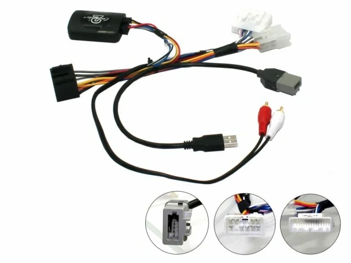 Fynd Rattstyrningskablage Citroen C1 2014-2021, AUX/USB Retention