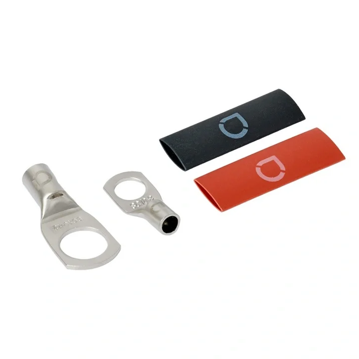 Auto-Connect röd och svart rörkabelsko M8/M12, 10 mm² risnedsättning