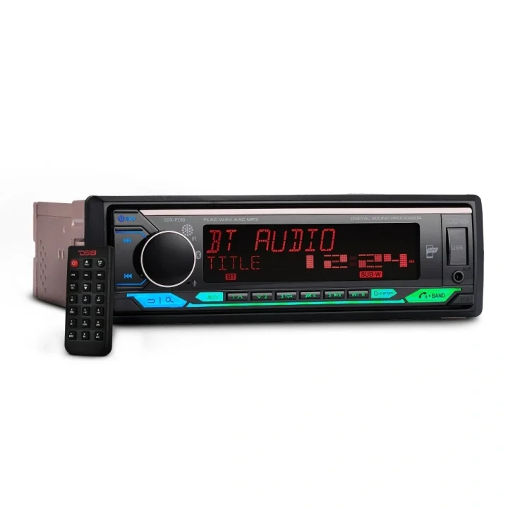 Fynd DS18 SDX-200, High Power-bilstereo med 4x60W RMS och inbyggd DSP