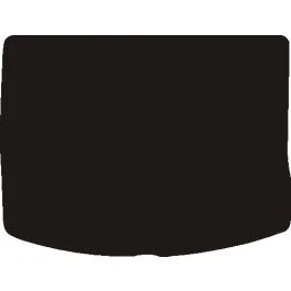 Nålfilt bagagerumsmatta till Mazda 3 2009-2013 Hatchback-modell med reservhjul (fullstorlek) Kampanjpris