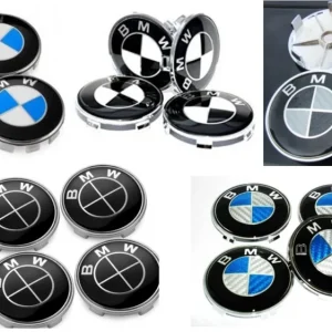 BMW Centrumkåpor / Navkåpor till fälgar (4-pack) Begränsat erbjudande