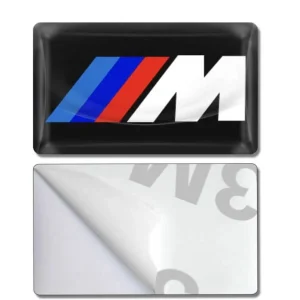 BMW M-Emblem till Ratt & Fälgar | 5-pack (17x9 mm) Expressleverans