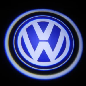 Fri frakt Volkswagen VW Dörrbelysning Logga | Plug & Play