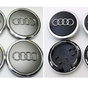 Audi Centrumkåpor / Navkåpor (OEM Original 4-pack) Billig