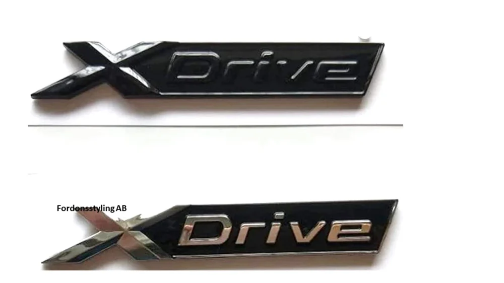 BMW Xdrive x-drive emblem till bilen Expressleverans