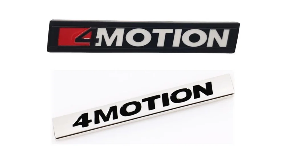 Billigare Volkswagen 4Motion emblem märke 4 motion