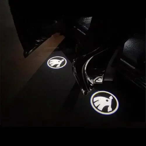 Beställ idag Skoda dörrlampor dörrbelysning 2-pack