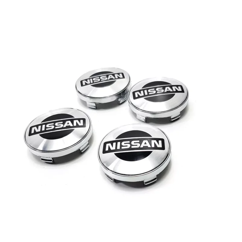 Begränsad tid Nissan centrumkåpor silver 4 storlekar