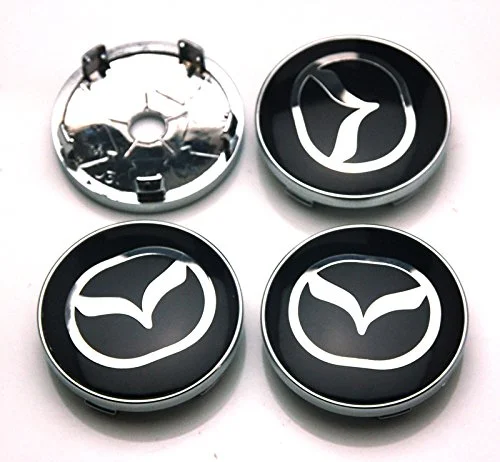 Mazda centrumkåpor svart 56, 60, 65 68 mm Fynd