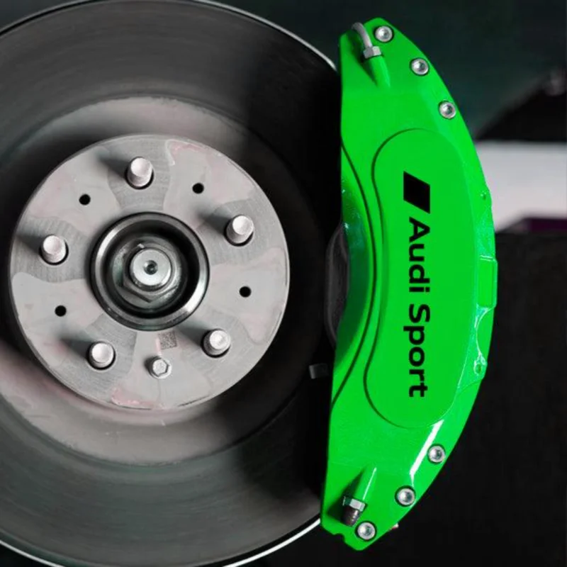 Snabb leverans Audi Sport 6 st bromsdekaler sticker dekal