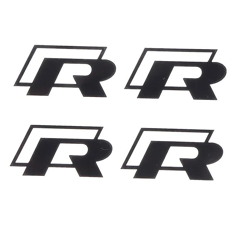 Begränsad tid Volkswagen R logo dekaler 6st till vw bromsar