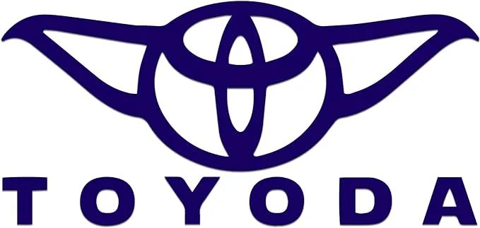 Rolig Toyoda dekal dekaler stickers toyota I lager