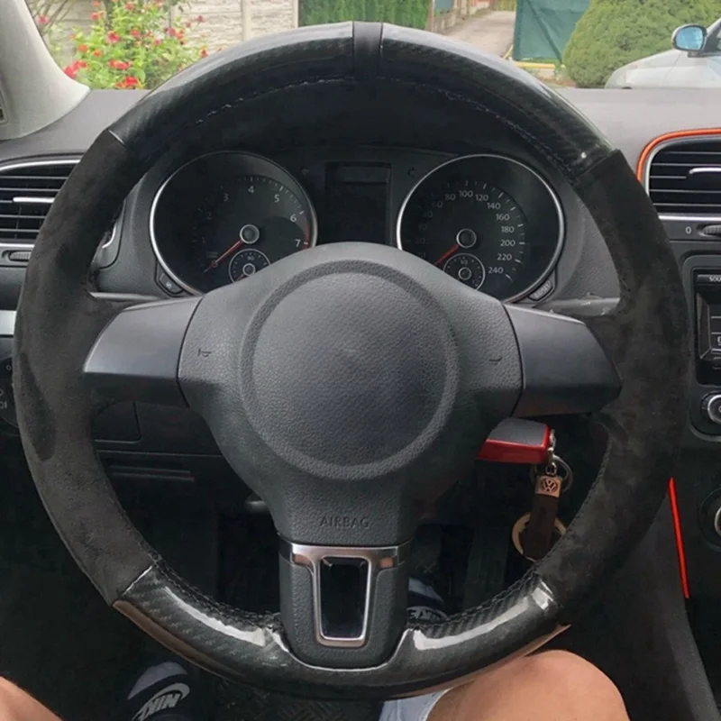 Volkswagen VW MK6 kolfiber rattöverdrag Köp nu
