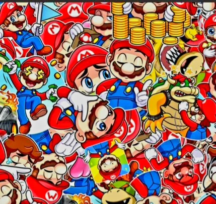 Outlet Hydro dipping film Super Mario design