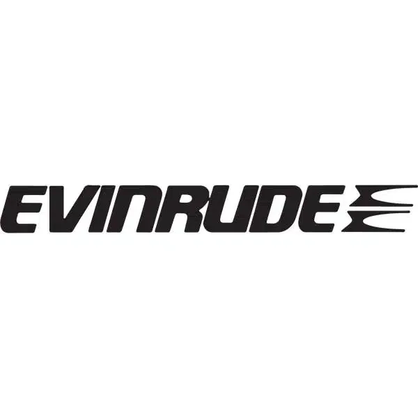 Evinrude logo dekal stickers 2st dekaler I lager