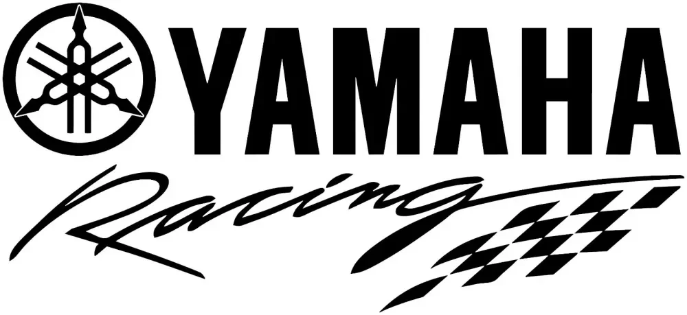 Köp online Yamaha Racing dekaler 2st sticker