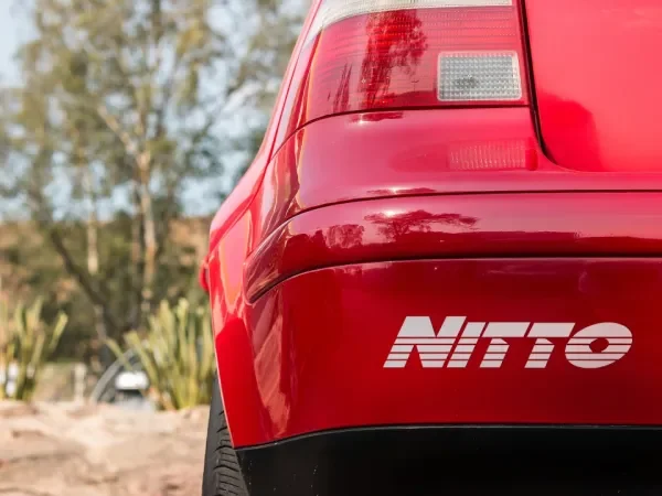 Nitto dekal 2 st dekaler logo stickers Begränsat erbjudande