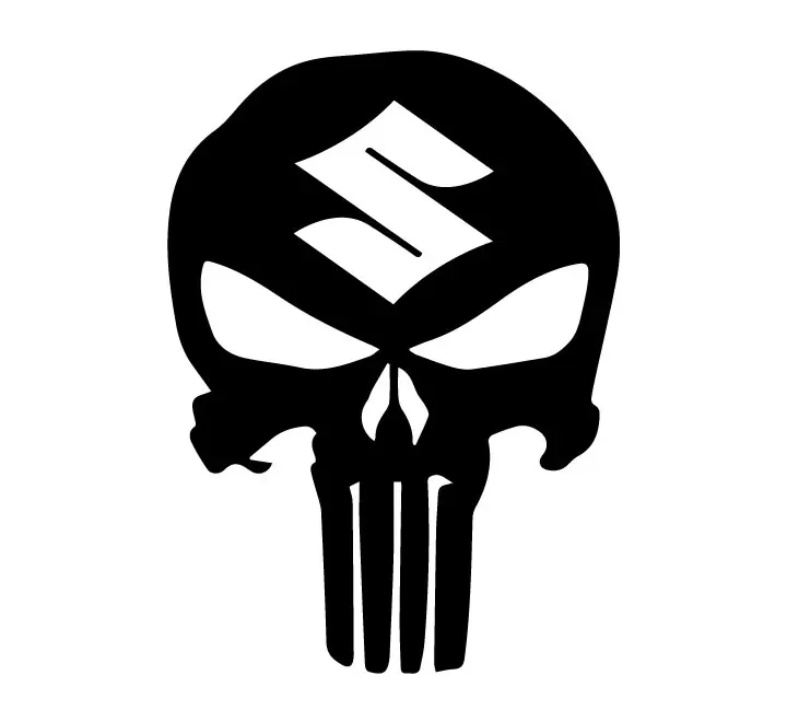 Suzuki punisher dekal dekaler 2st Rabatt