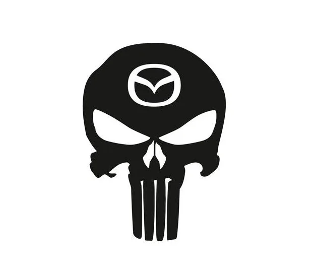 Nedsatt pris Mazda punisher dekal dekaler 2st sticker