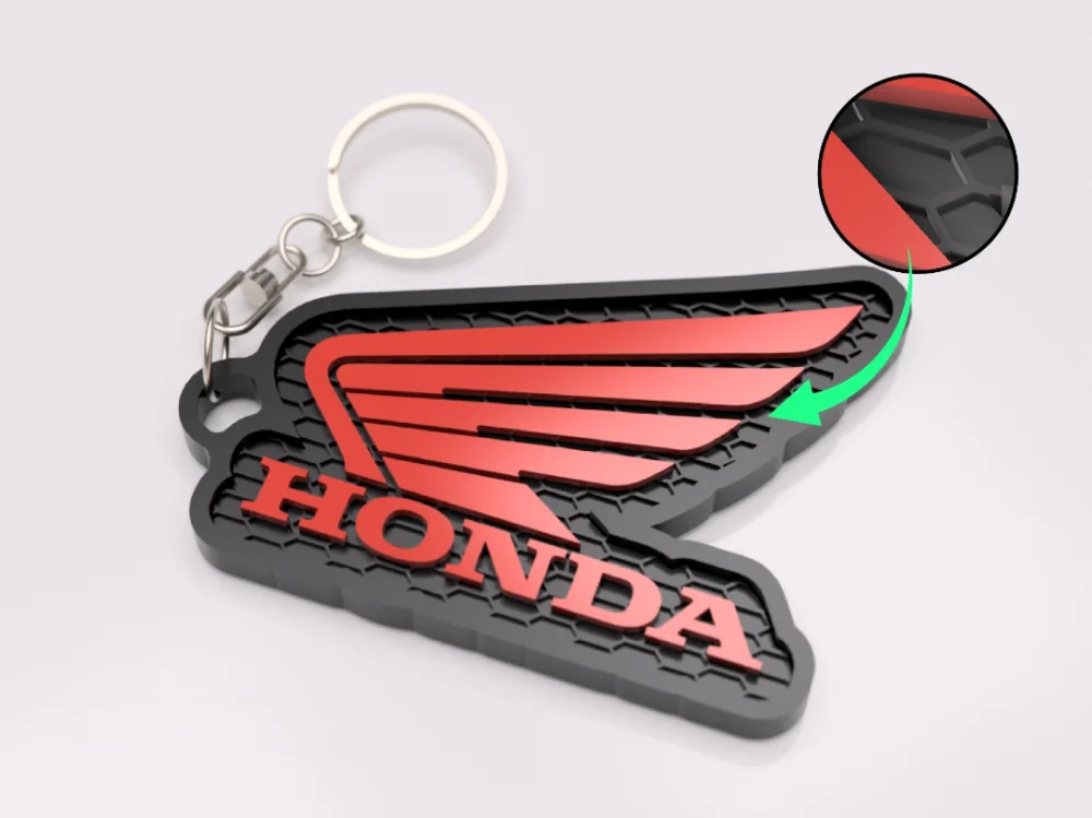 Outlet Honda vingar nyckelring nyckelhänge
