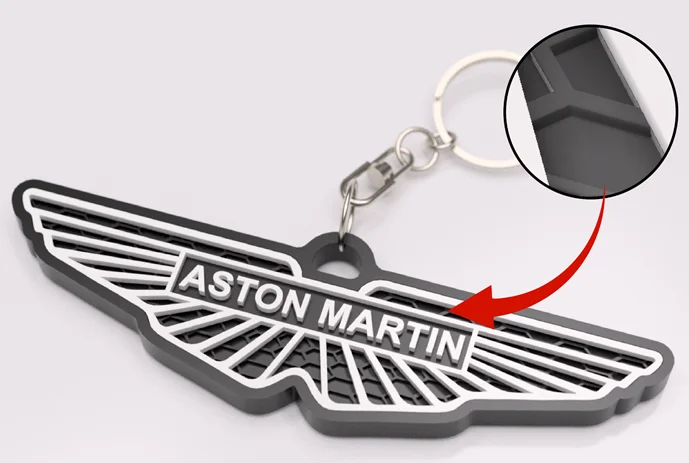 Aston Martin nyckelring nyckelhänge Snabb leverans