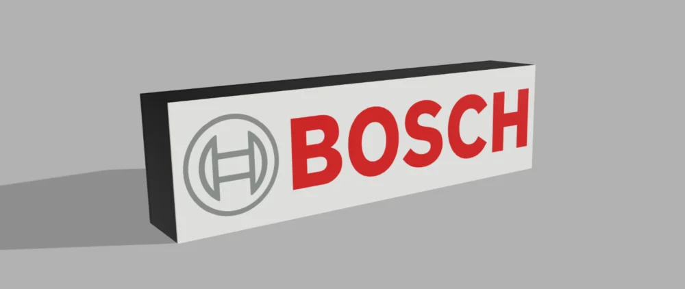 Endast idag Bosch nattlampa dekorations lampa