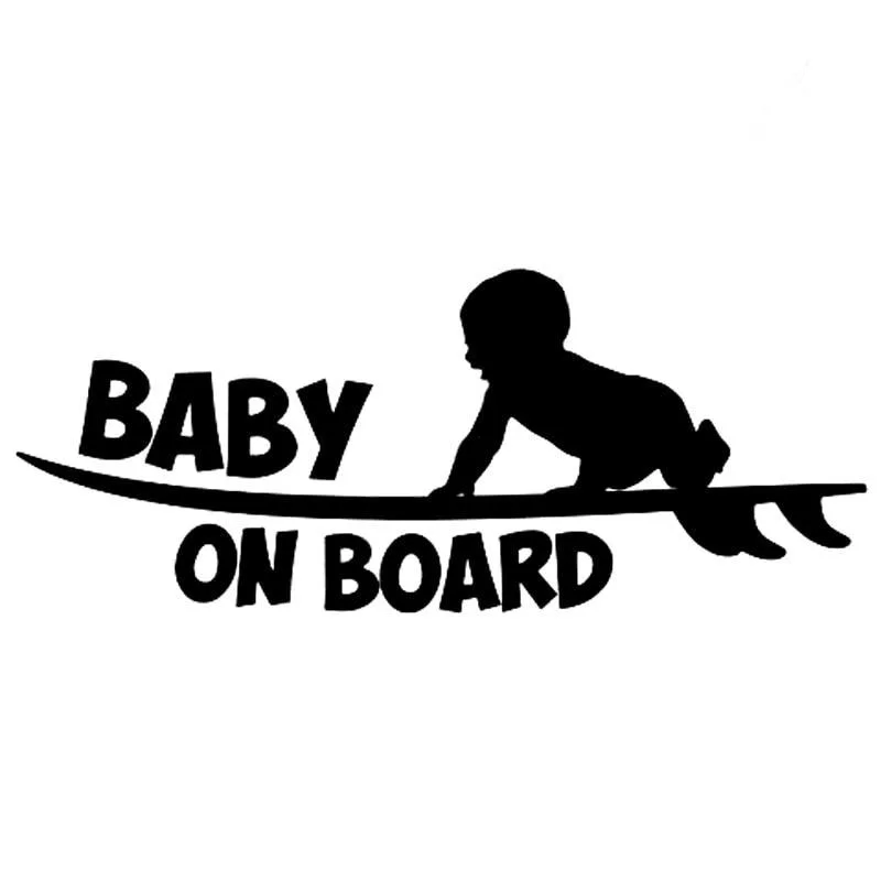 Baby on board dekal stickers dekaler 2st Begränsat antal