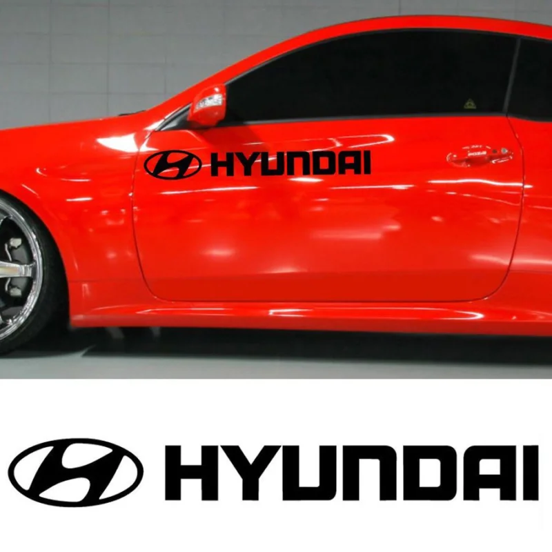 Hyundai logo dekaler 2st stickers dekal Köp online
