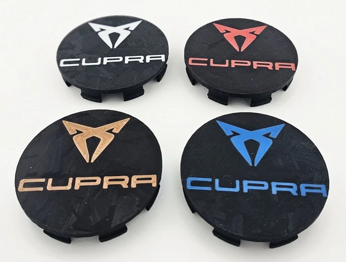 Cupra centrumkåpor 3d navkåpor 4st Billigare