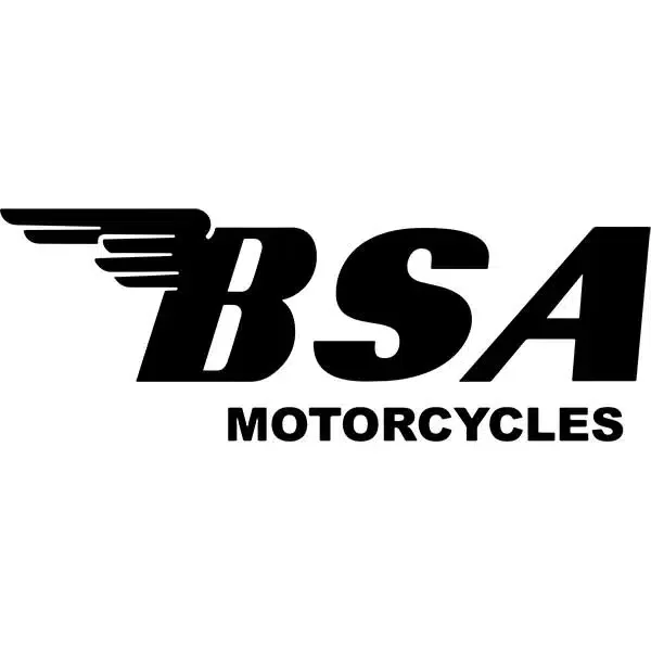 Expressleverans BSA Motorcycles sticker dekal 2st dekaler