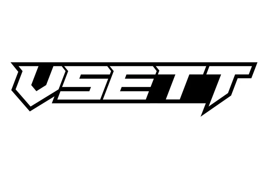 Vsett logo dekal 2st dekaler stickers Begränsad tid